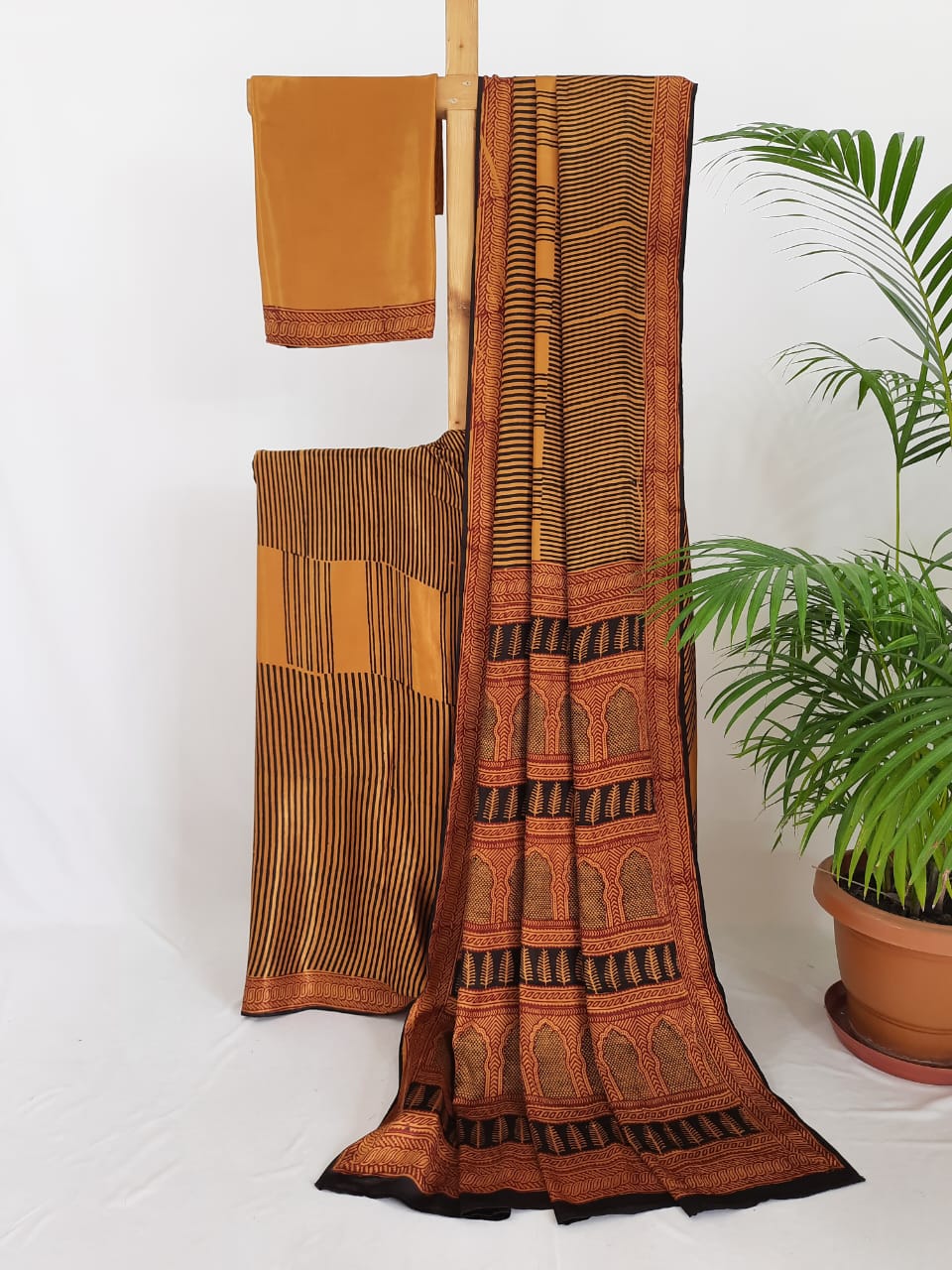 Bagh Modal Silk Saree